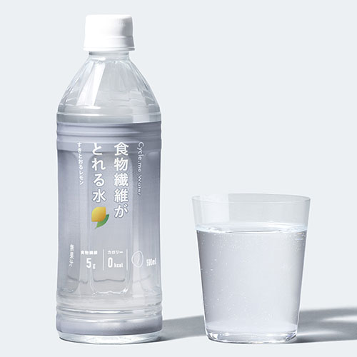 食物繊維がとれる水 すきとおるレモン