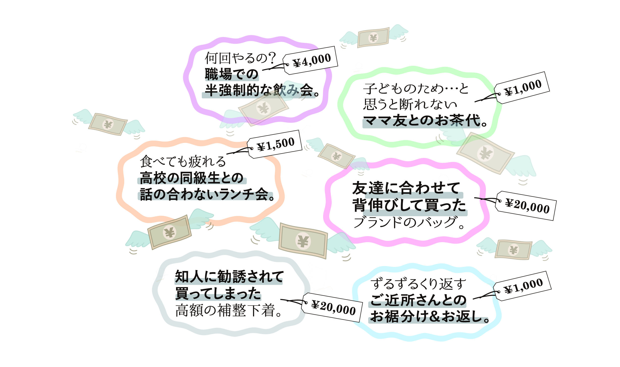 人間関係リセット」でお金が貯まる！ ｜ からだにいいこと