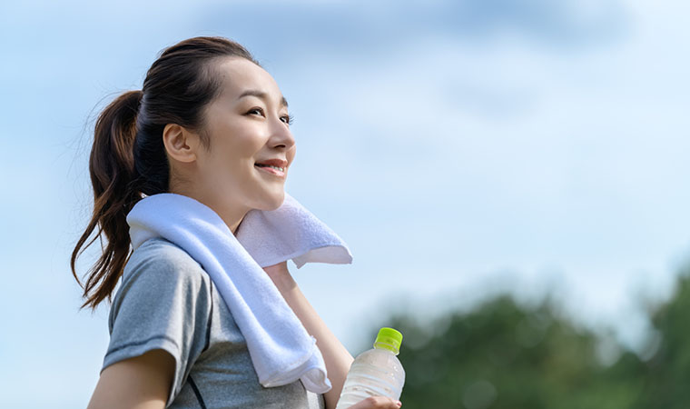 さわやかな女性