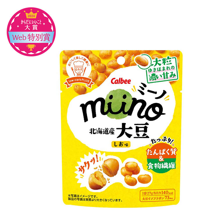 miino 大豆しお味_rogo